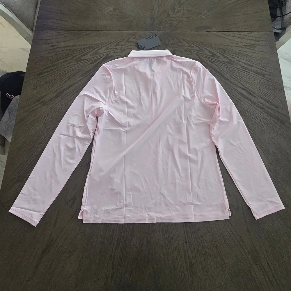 G/FORE Pink Long Sleeve Top. I#021 - Picture 4 of 5